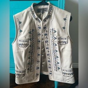 Double D Ranch embroidered vest